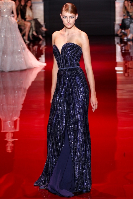 Sanne Vloet for Couture shows Fall 2013 Elie Saab